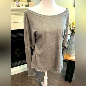 Vintage Havana beachy shirt with Lacey open back